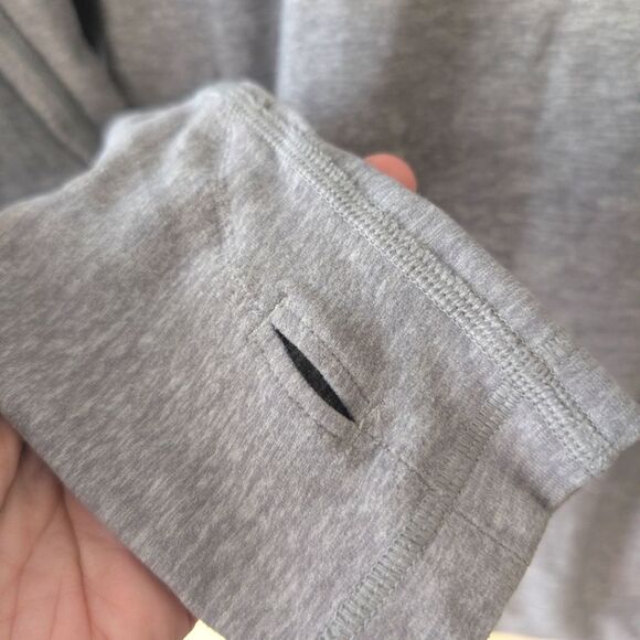 Lululemon Make A Move Long Sleeve Heathered Battleship Size 4 - Picture 9 of 9